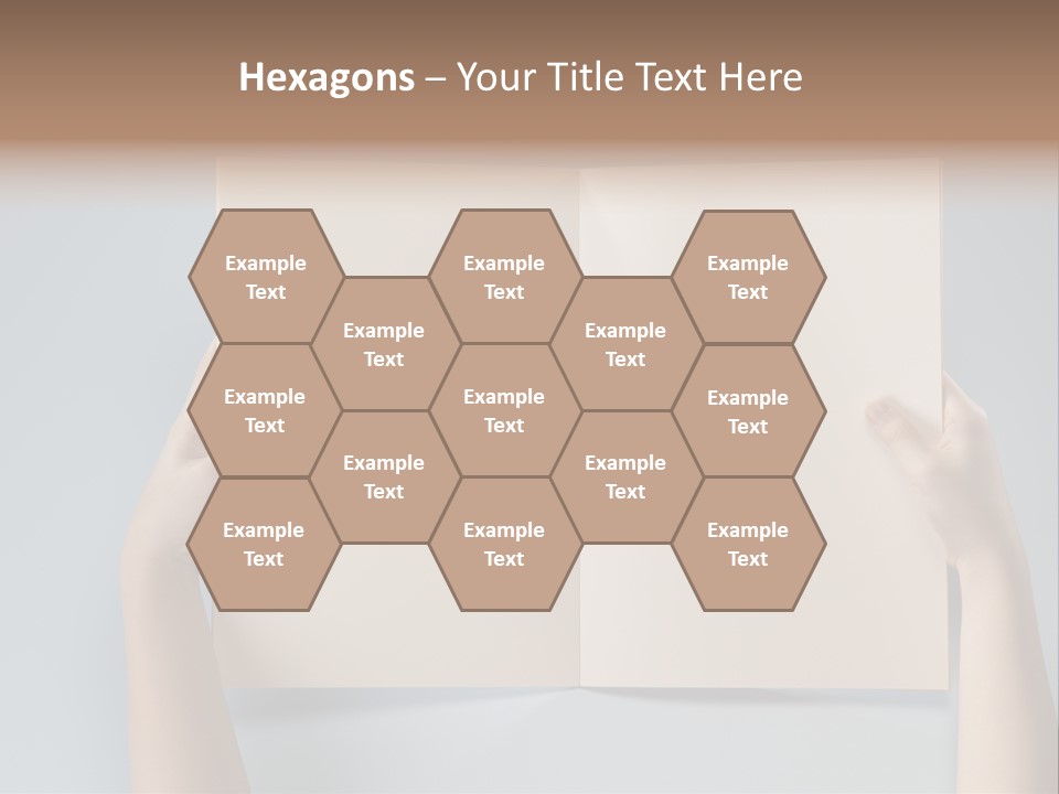 Men Book Holding PowerPoint Template