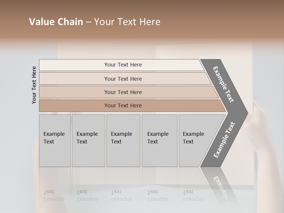 Men Book Holding PowerPoint Template