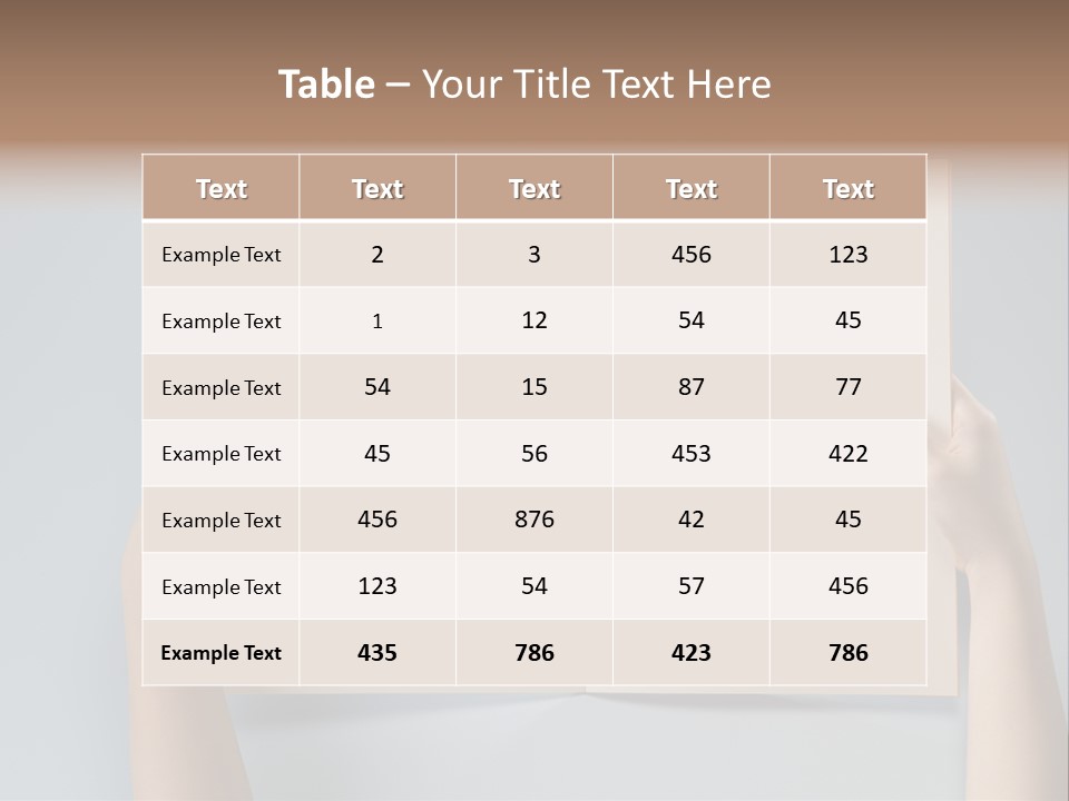 Men Book Holding PowerPoint Template