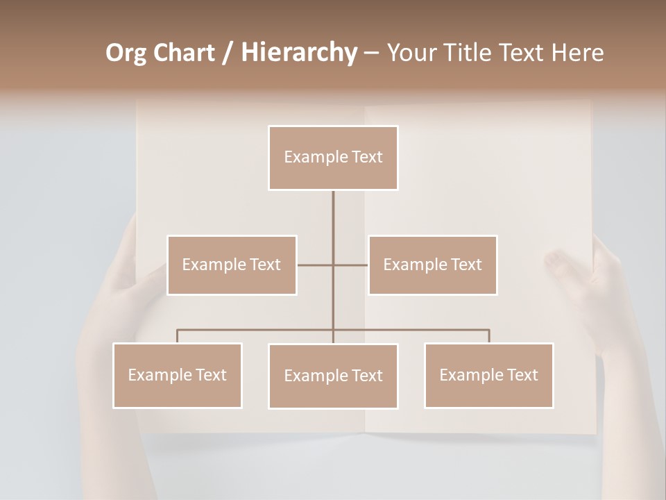 Men Book Holding PowerPoint Template