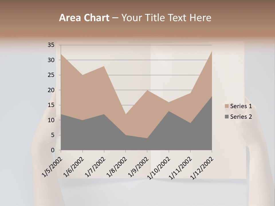 Men Book Holding PowerPoint Template