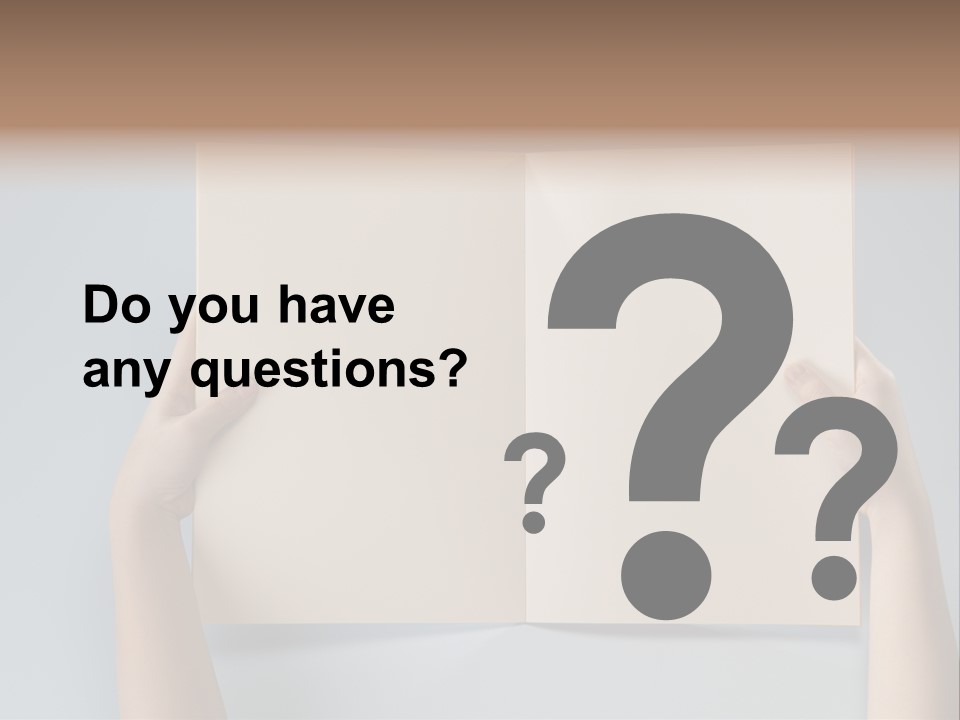 Men Book Holding PowerPoint Template