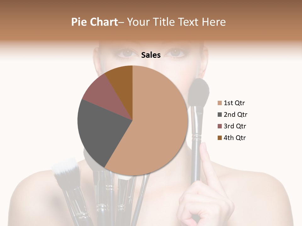 Girl Pretty Application PowerPoint Template