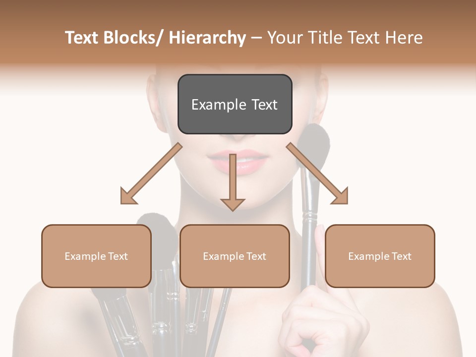 Girl Pretty Application PowerPoint Template