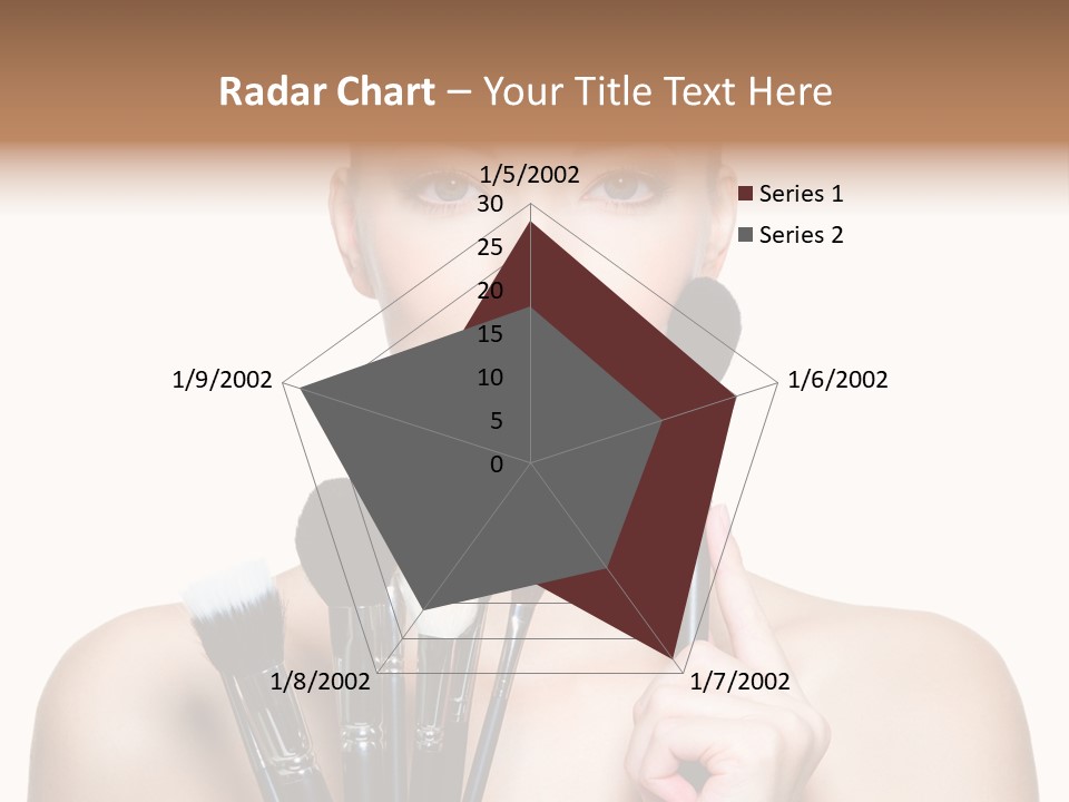 Girl Pretty Application PowerPoint Template