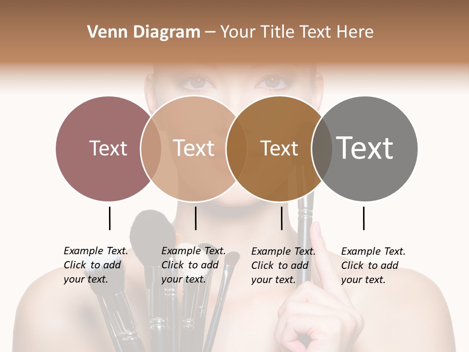 Girl Pretty Application PowerPoint Template