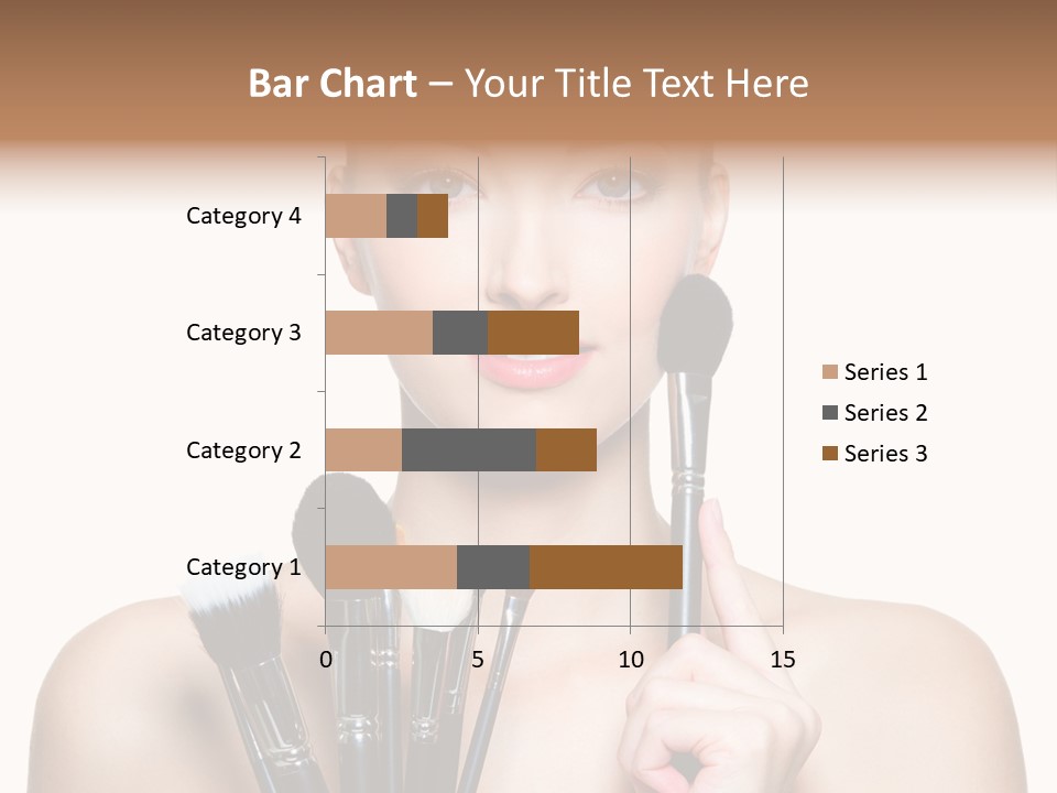 Girl Pretty Application PowerPoint Template
