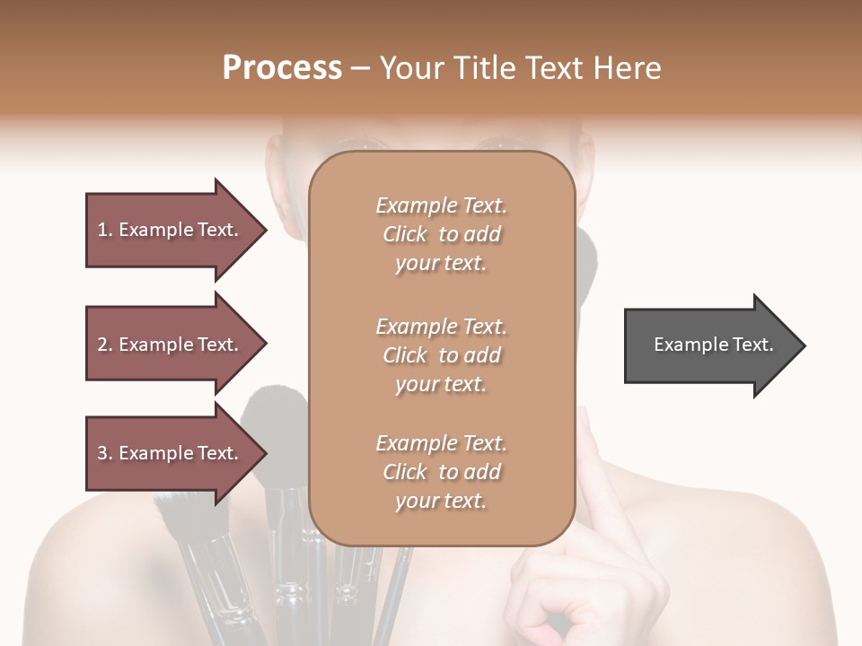 Girl Pretty Application PowerPoint Template