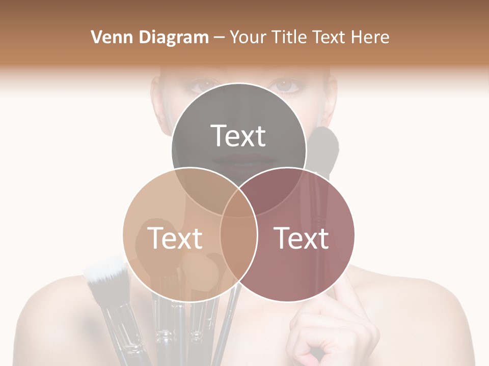 Girl Pretty Application PowerPoint Template