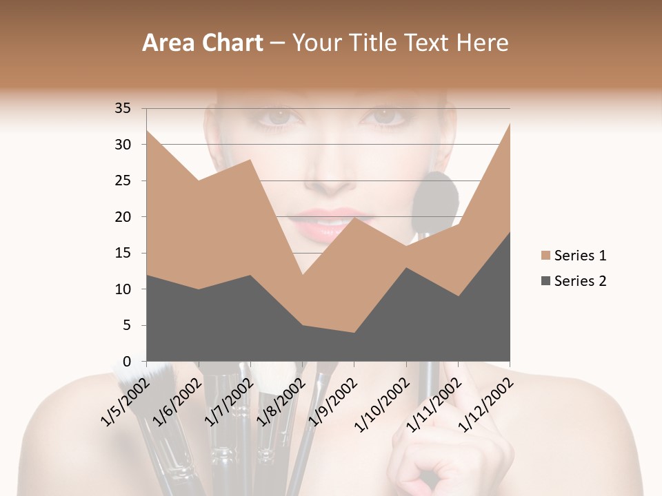 Girl Pretty Application PowerPoint Template