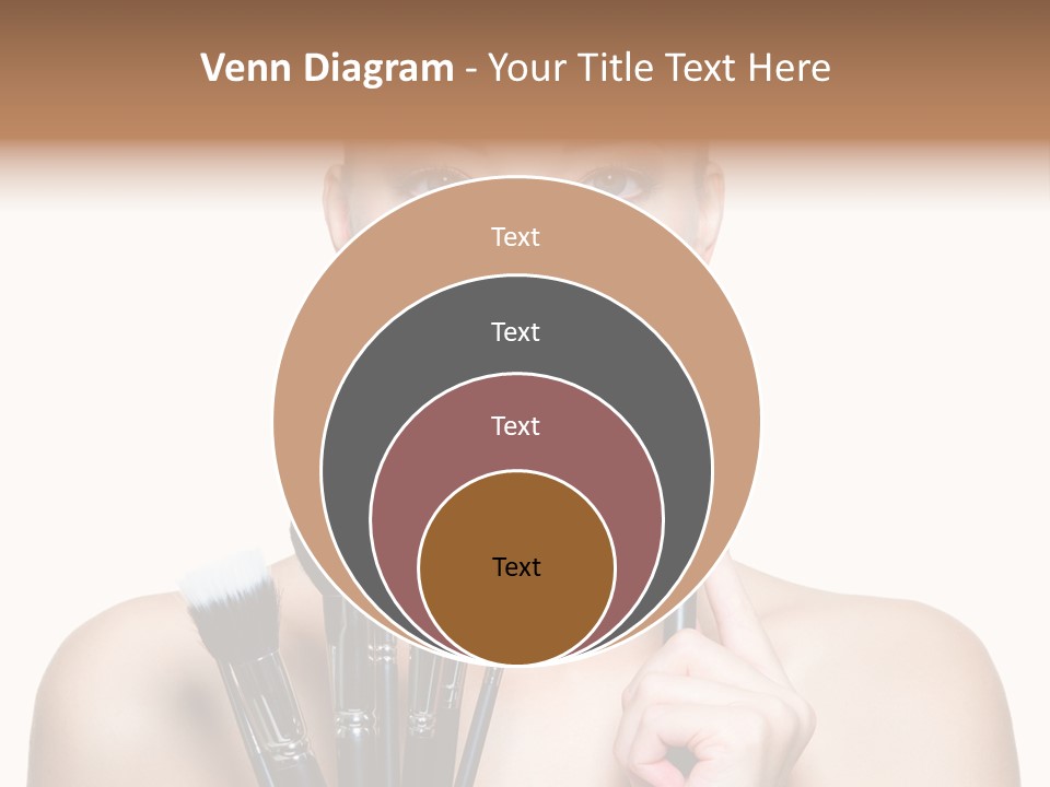 Girl Pretty Application PowerPoint Template