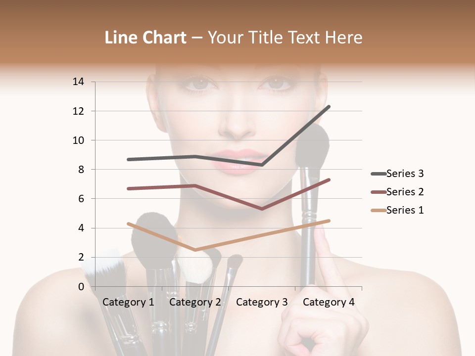 Girl Pretty Application PowerPoint Template