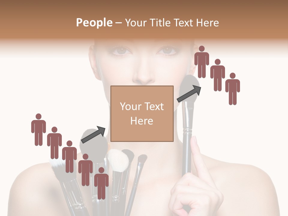 Girl Pretty Application PowerPoint Template