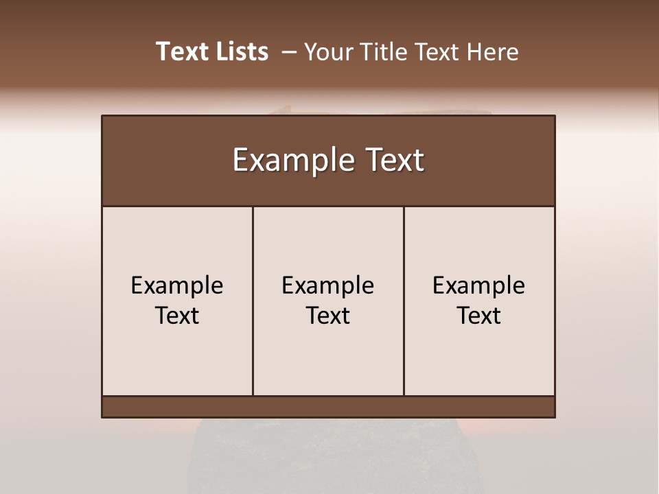Sunrise Animal Holding PowerPoint Template