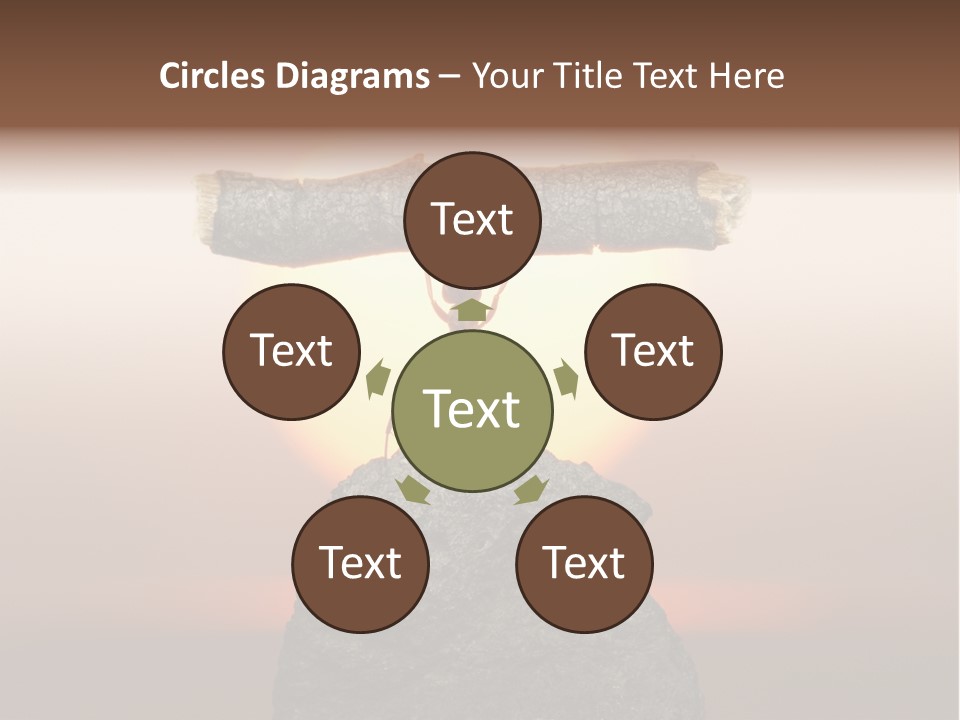 Sunrise Animal Holding PowerPoint Template