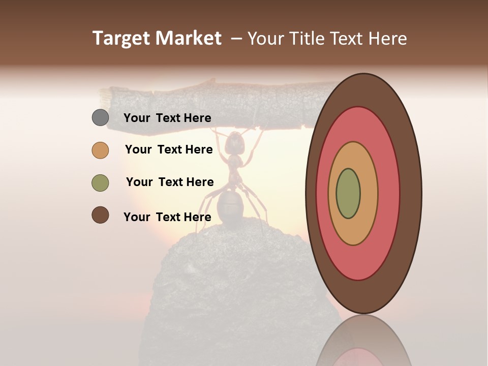 Sunrise Animal Holding PowerPoint Template