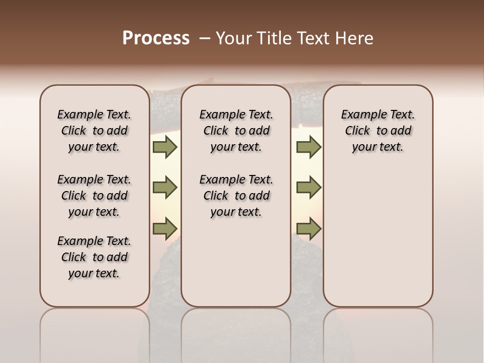 Sunrise Animal Holding PowerPoint Template