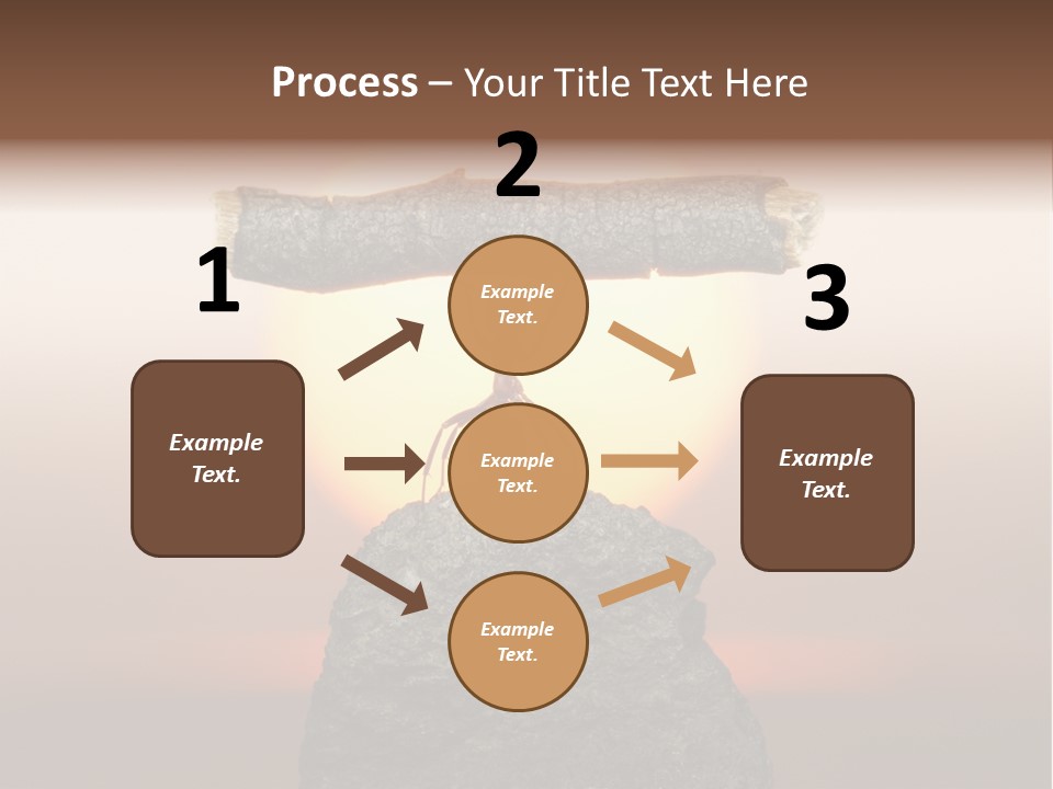 Sunrise Animal Holding PowerPoint Template