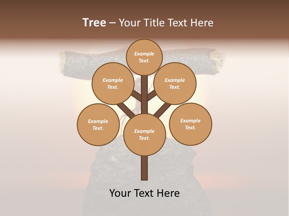 Sunrise Animal Holding PowerPoint Template