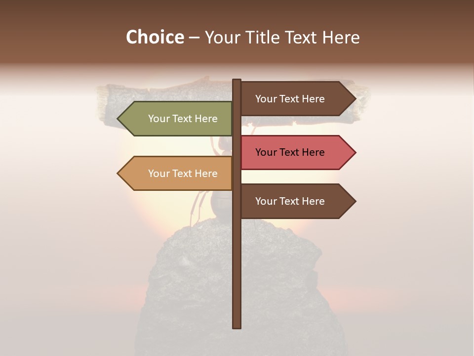 Sunrise Animal Holding PowerPoint Template