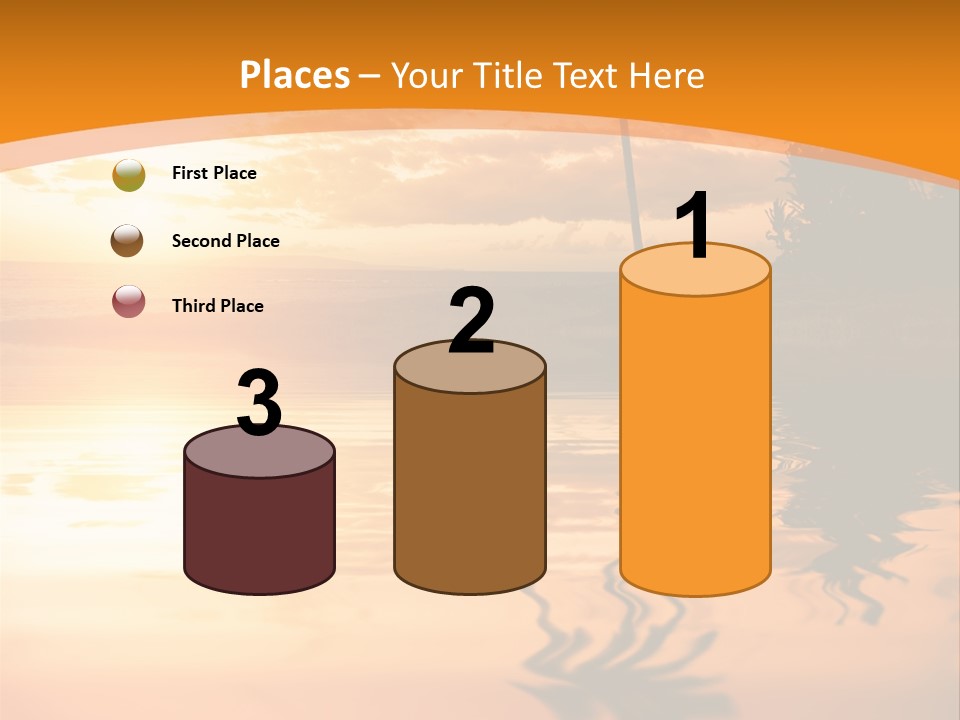 Dark Tropics Horizon PowerPoint Template