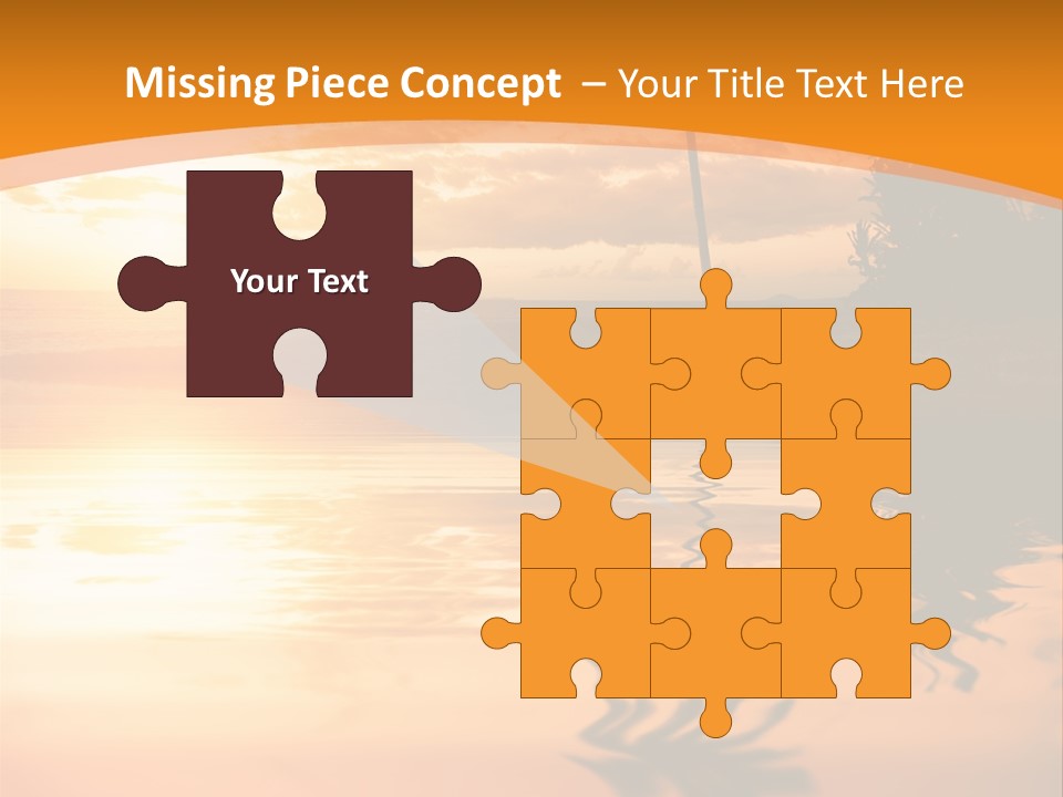 Dark Tropics Horizon PowerPoint Template