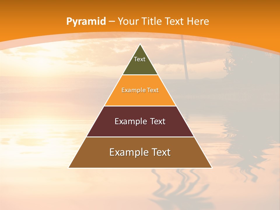 Dark Tropics Horizon PowerPoint Template
