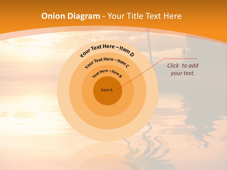 Dark Tropics Horizon PowerPoint Template