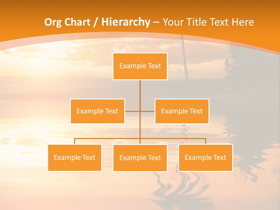 Dark Tropics Horizon PowerPoint Template