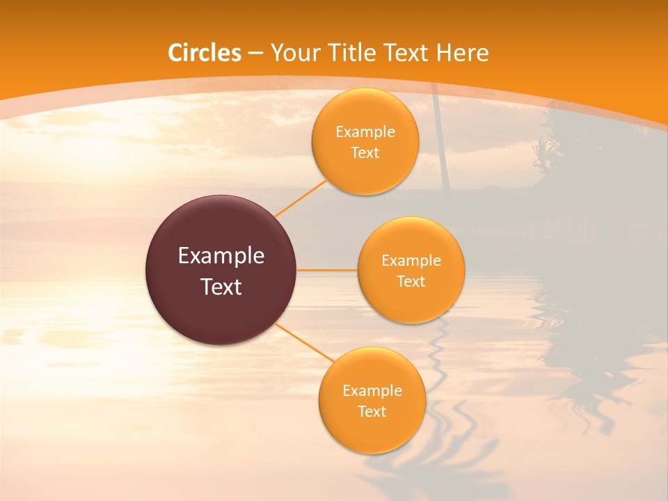 Dark Tropics Horizon PowerPoint Template