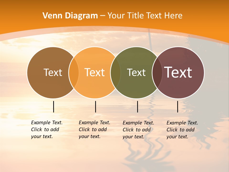 Dark Tropics Horizon PowerPoint Template