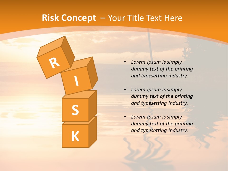 Dark Tropics Horizon PowerPoint Template