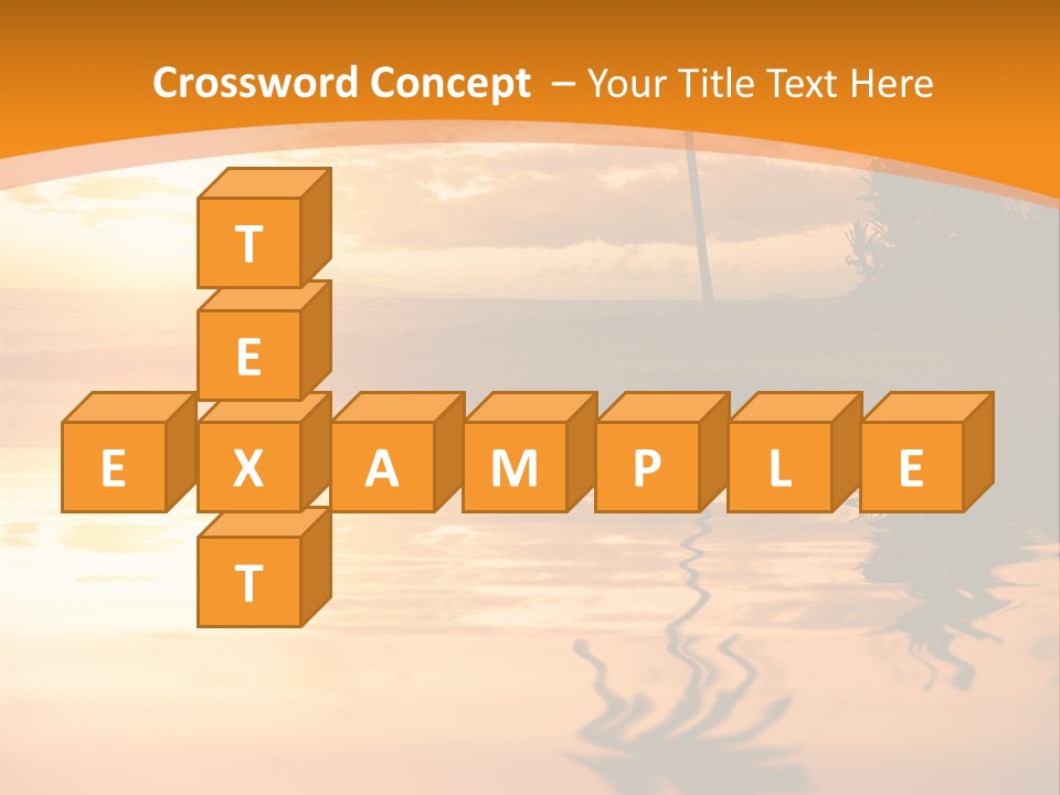 Dark Tropics Horizon PowerPoint Template