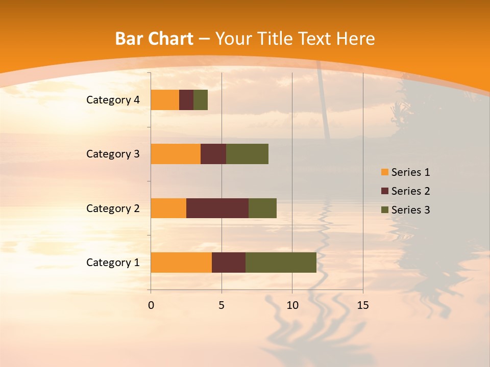 Dark Tropics Horizon PowerPoint Template