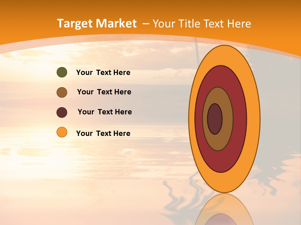 Dark Tropics Horizon PowerPoint Template