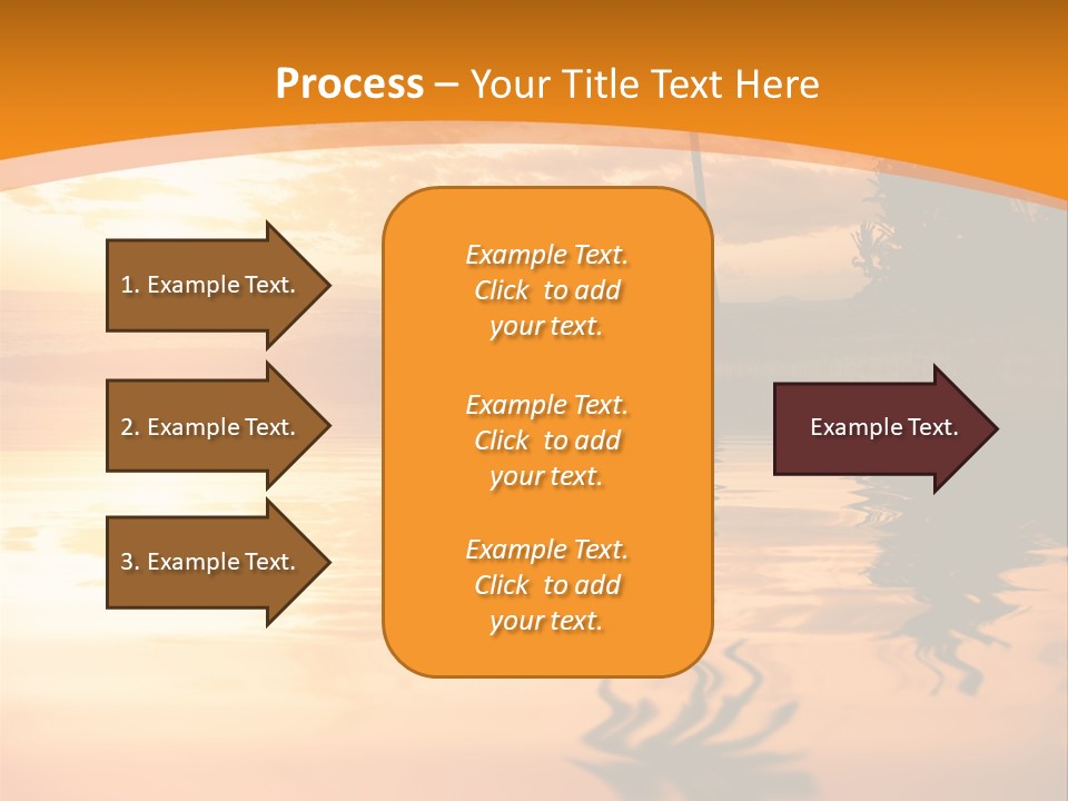 Dark Tropics Horizon PowerPoint Template