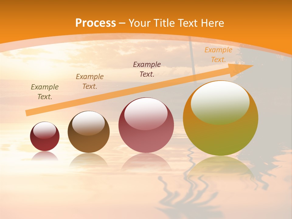 Dark Tropics Horizon PowerPoint Template