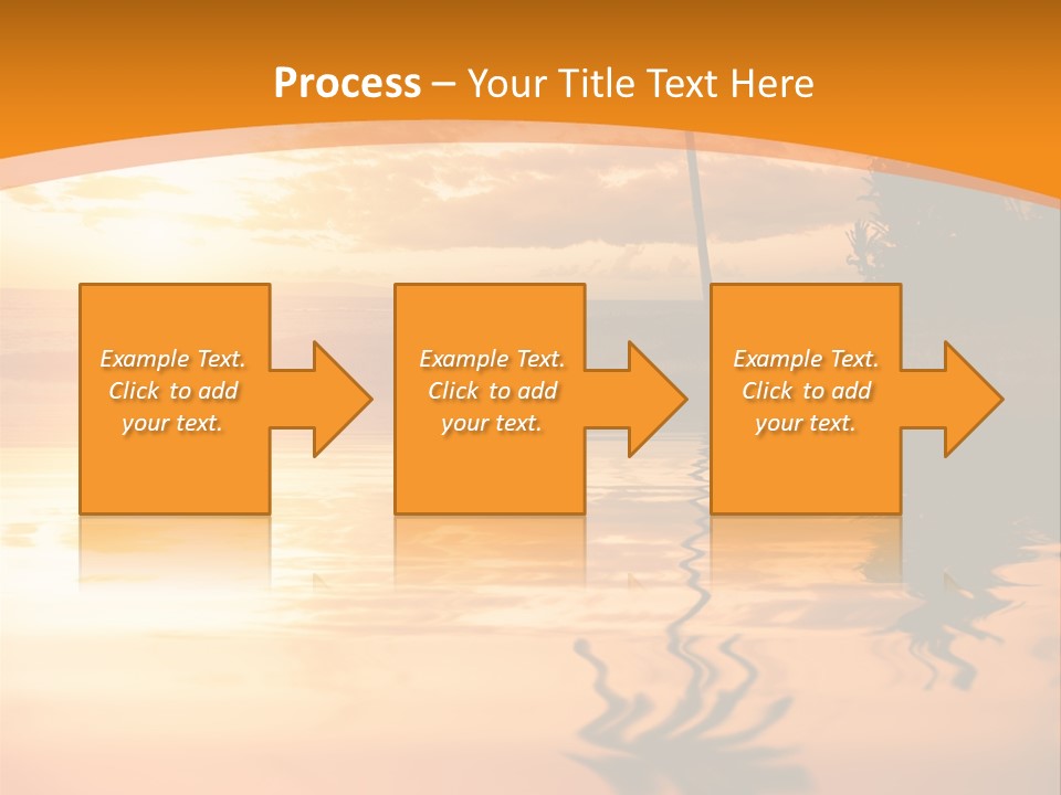 Dark Tropics Horizon PowerPoint Template