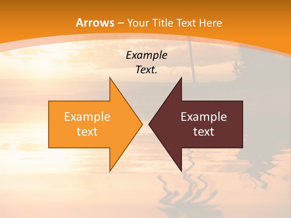 Dark Tropics Horizon PowerPoint Template