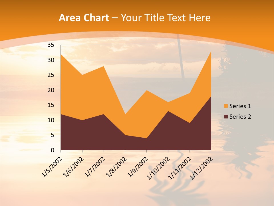 Dark Tropics Horizon PowerPoint Template