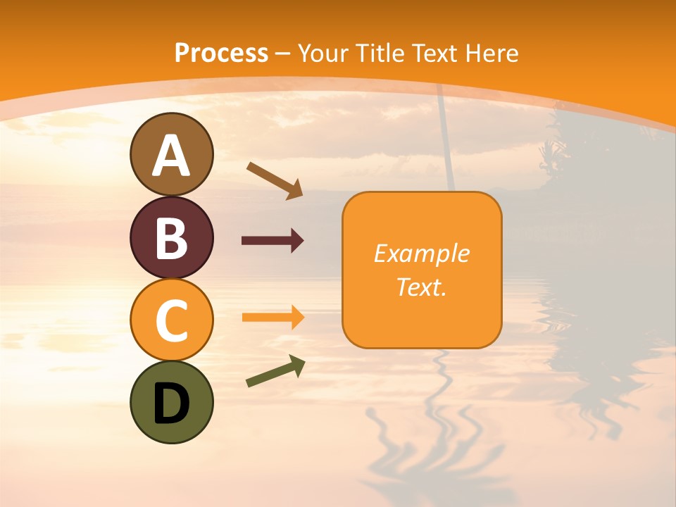 Dark Tropics Horizon PowerPoint Template