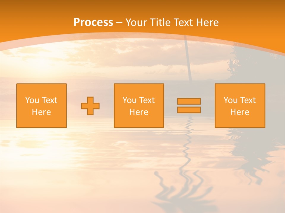 Dark Tropics Horizon PowerPoint Template