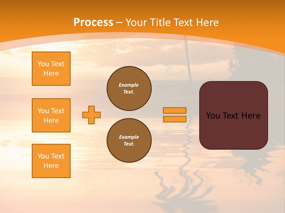 Dark Tropics Horizon PowerPoint Template