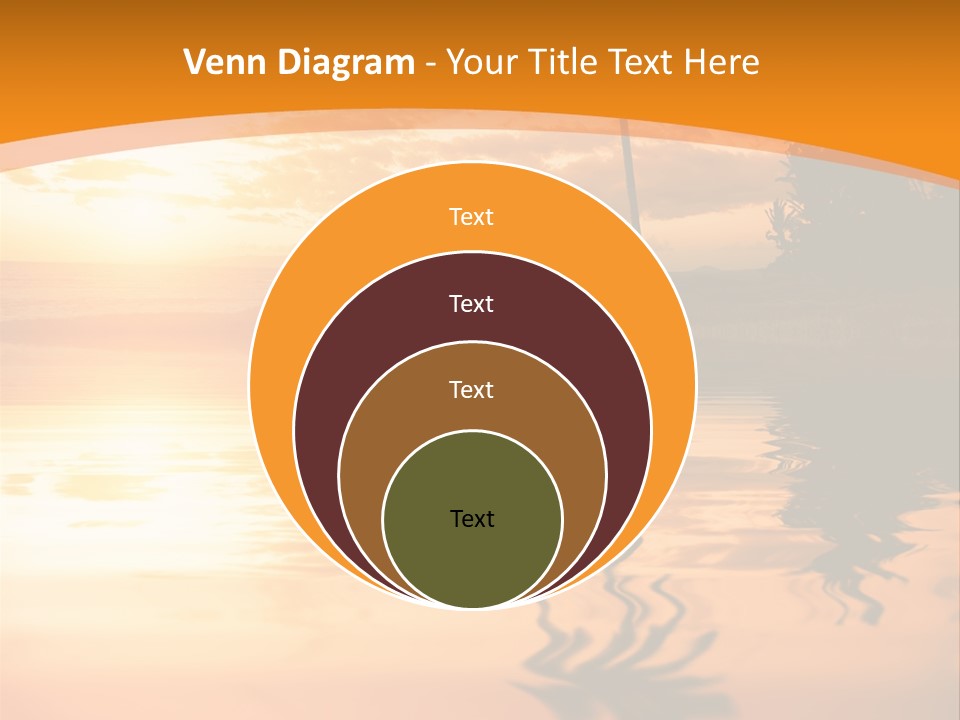 Dark Tropics Horizon PowerPoint Template
