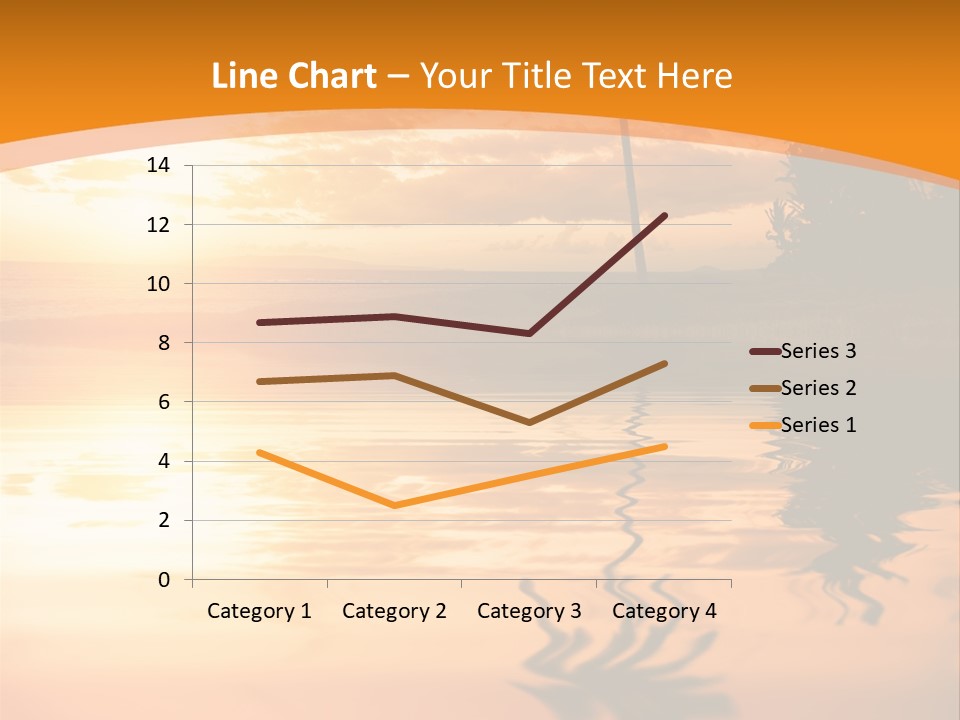 Dark Tropics Horizon PowerPoint Template