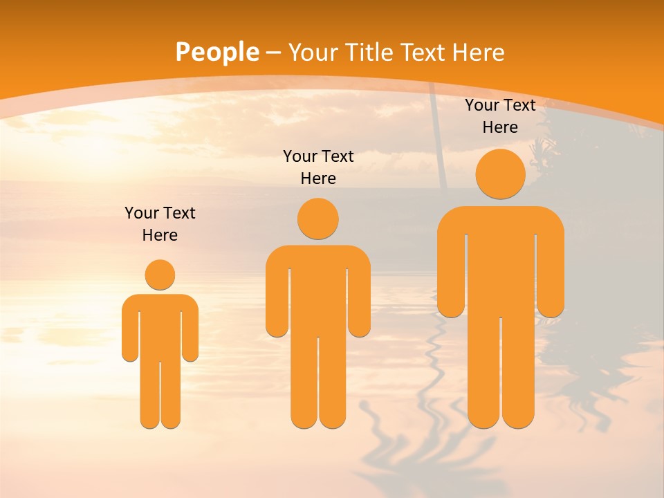 Dark Tropics Horizon PowerPoint Template