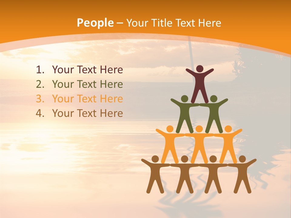 Dark Tropics Horizon PowerPoint Template