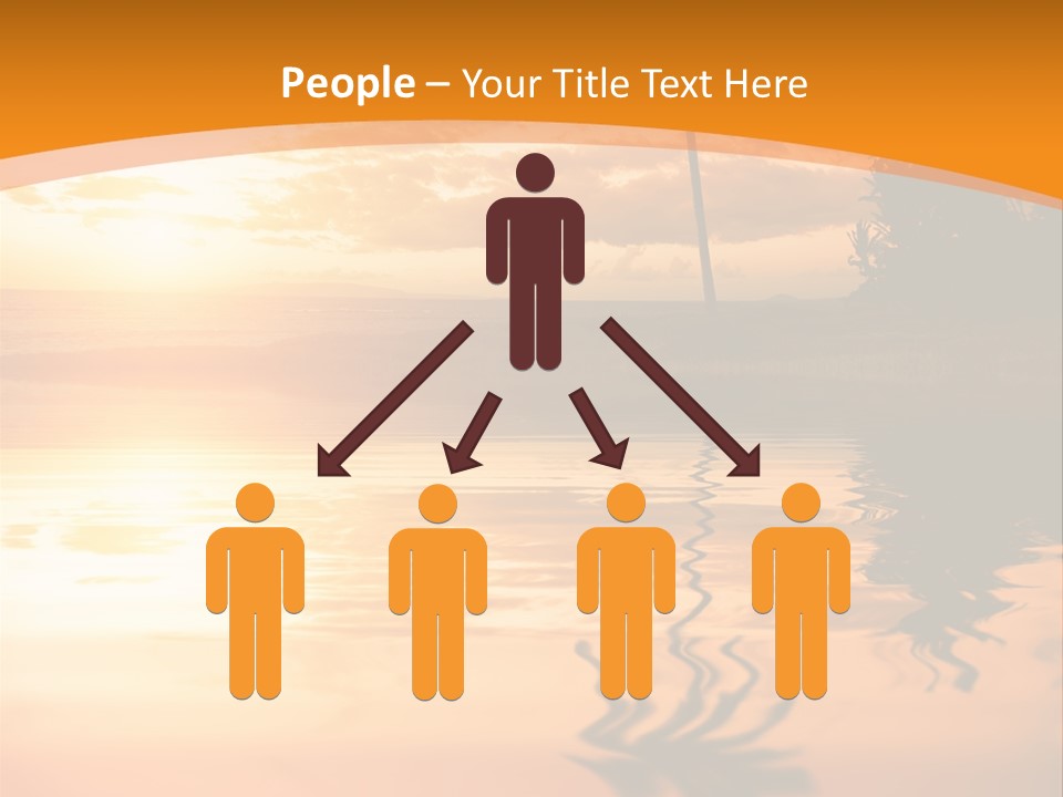 Dark Tropics Horizon PowerPoint Template