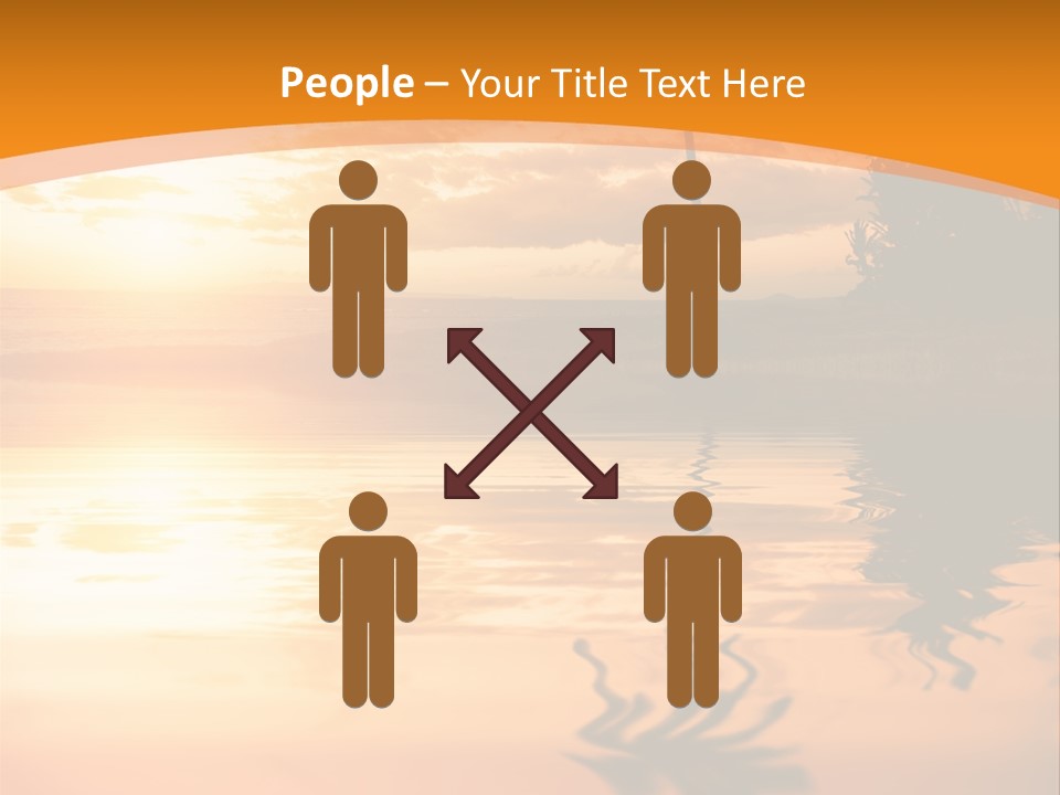 Dark Tropics Horizon PowerPoint Template