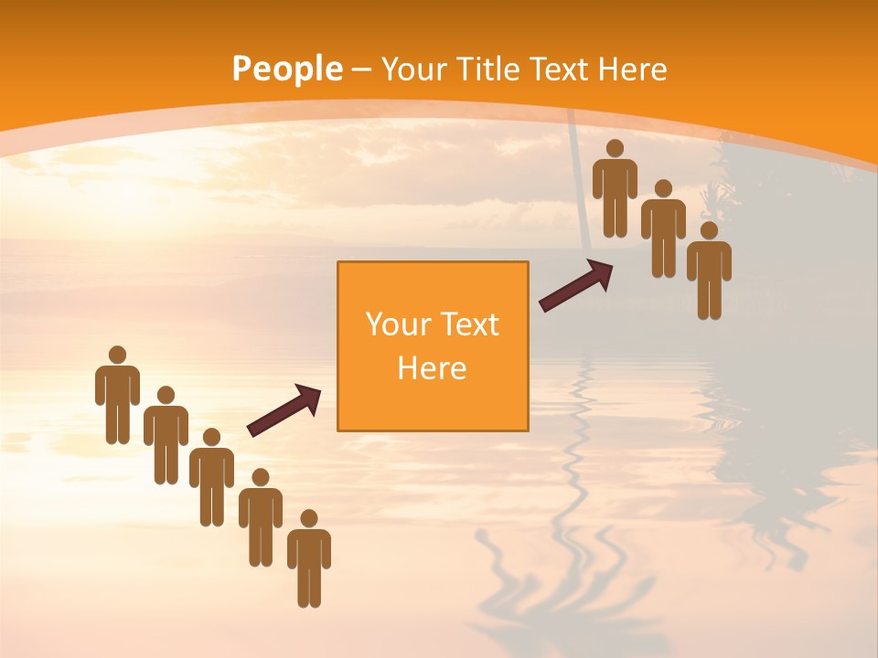 Dark Tropics Horizon PowerPoint Template